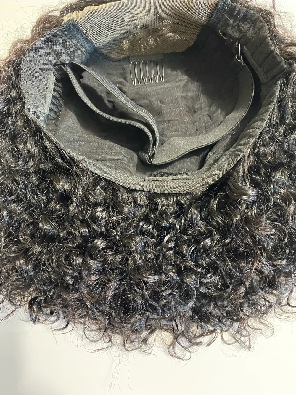 Curly Bob Wig Human Hair 4x4 HD Lace Closure Deep Wave Glueless Wear&Go 3D Cap